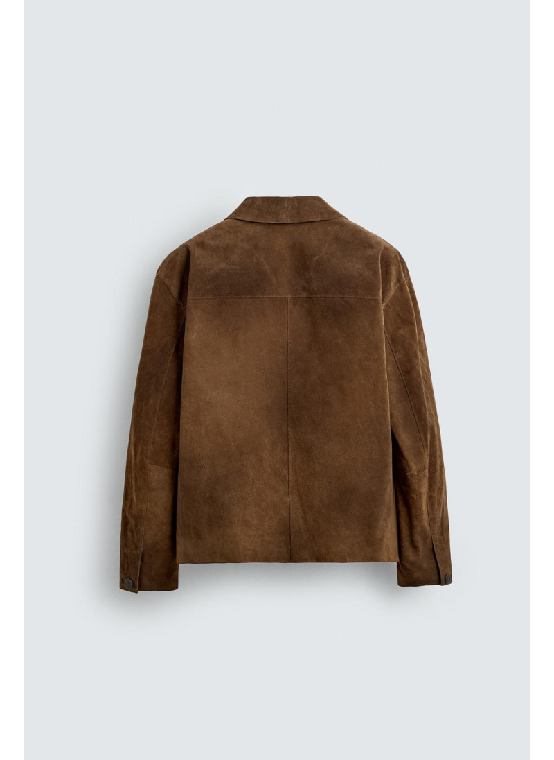 КУРТКА-РУБАШКА ИЗ ЗАМШИ КУРТКА-РУБАШКА ИЗ ЗАМШИ