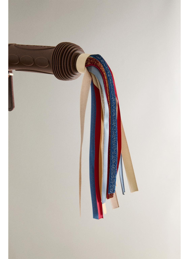 Детский велосипедный аксессуар с блестящими бахромой Детский велосипедный аксессуар с блестящими бахромой