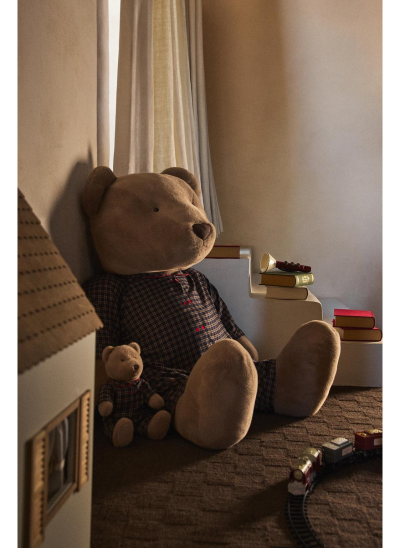 Детская мягкая игрушка xxl рождественского медведя Детская мягкая игрушка xxl рождественского медведя