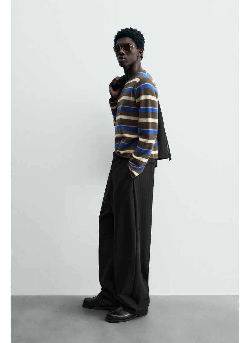 Джемпер в полоску из джаккарда limited edition Джемпер в полоску из джаккарда limited edition