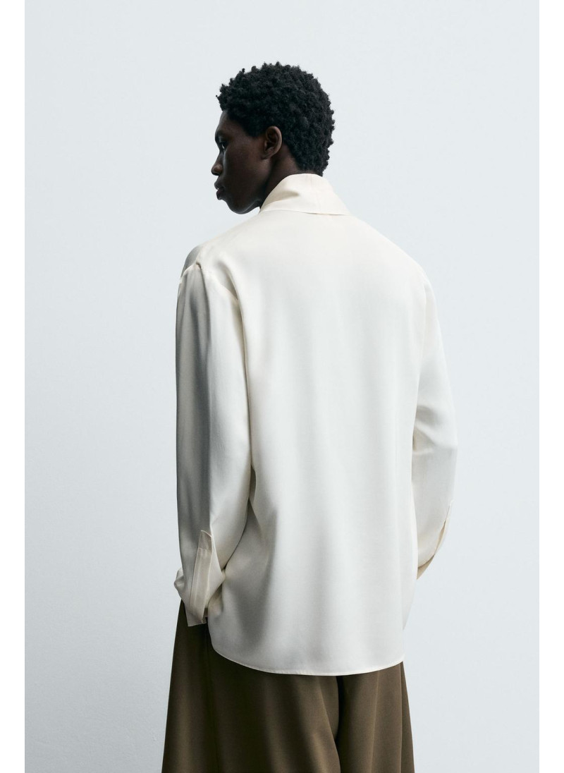 Рубашка с широким воротником-шаль limited edition Рубашка с широким воротником-шаль limited edition