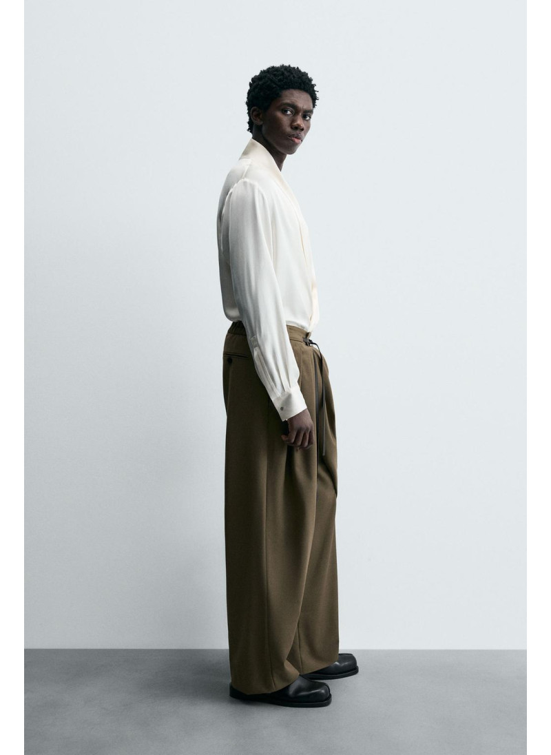 Рубашка с широким воротником-шаль limited edition Рубашка с широким воротником-шаль limited edition