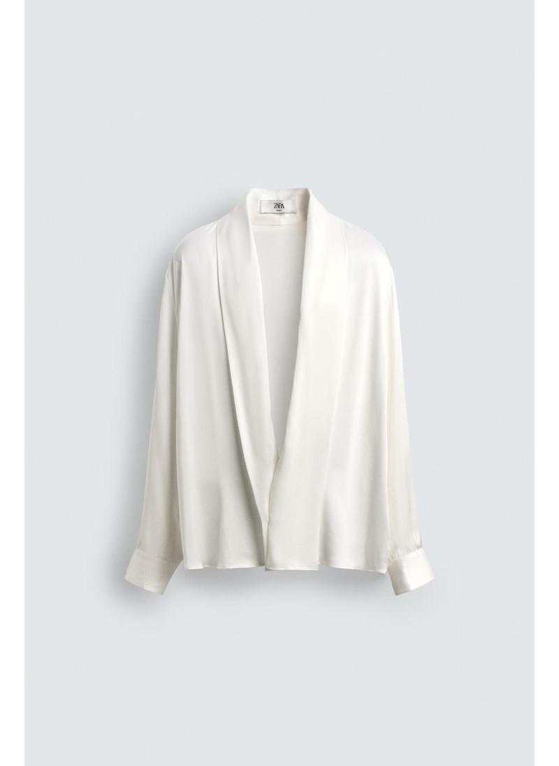 Рубашка с широким воротником-шаль limited edition Рубашка с широким воротником-шаль limited edition