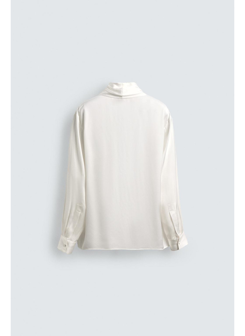 Рубашка с широким воротником-шаль limited edition Рубашка с широким воротником-шаль limited edition