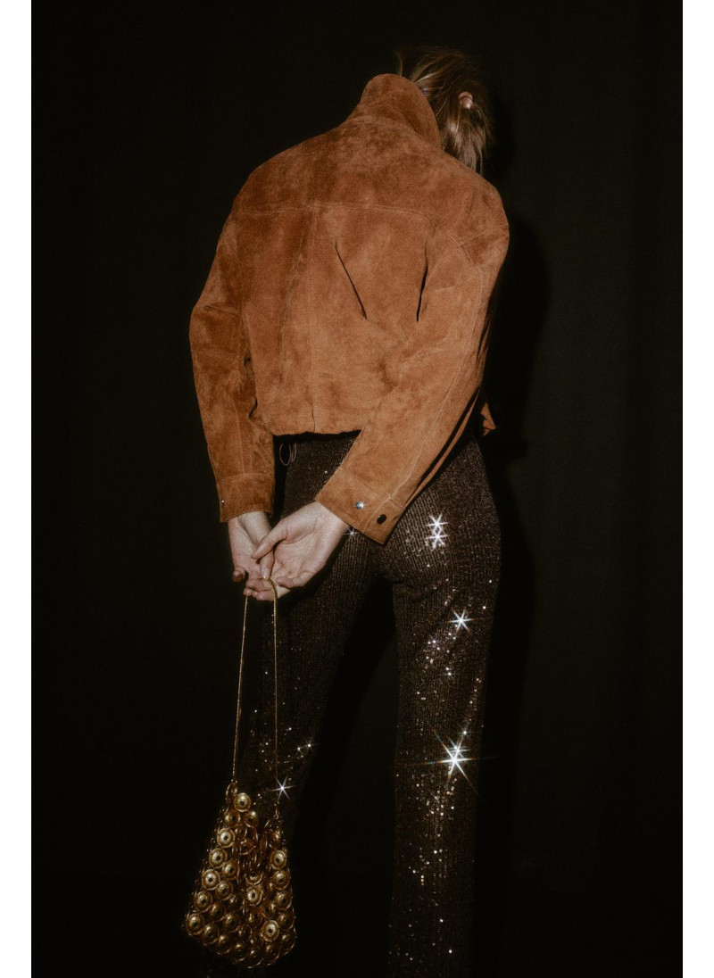 Кожаная куртка-бомбер из 100% кожи Кожаная куртка-бомбер из 100% кожи