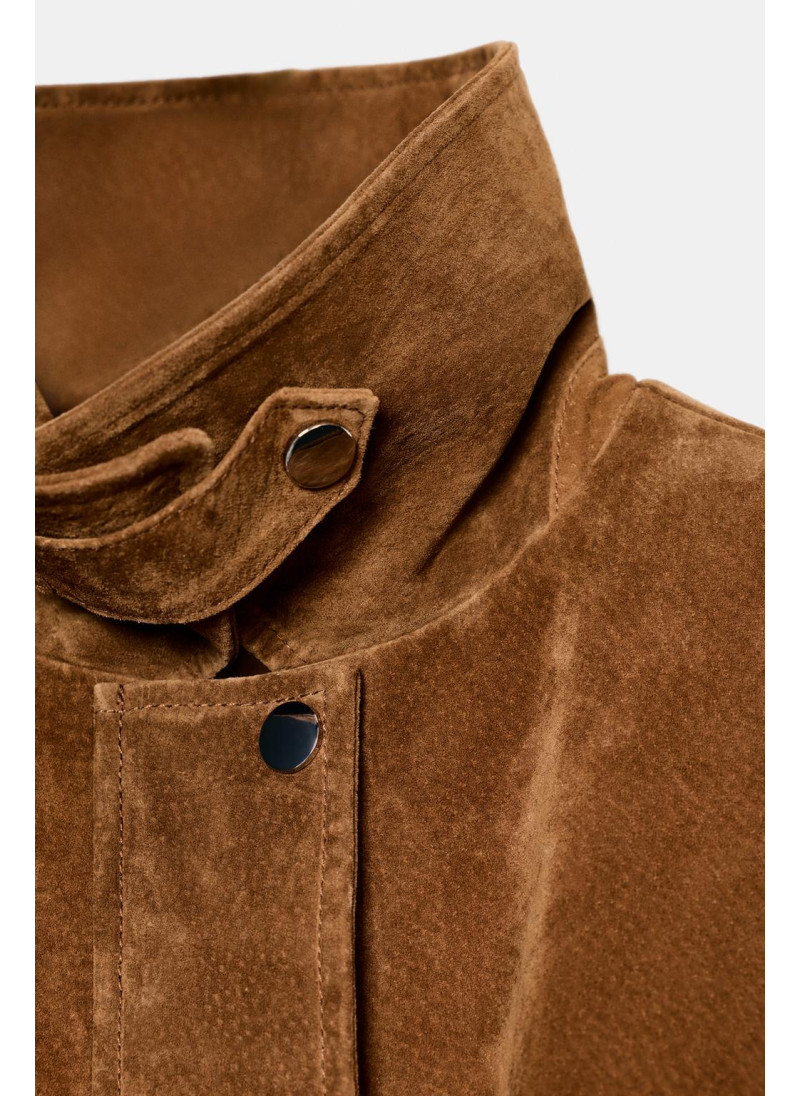 Кожаная куртка-бомбер из 100% кожи Кожаная куртка-бомбер из 100% кожи