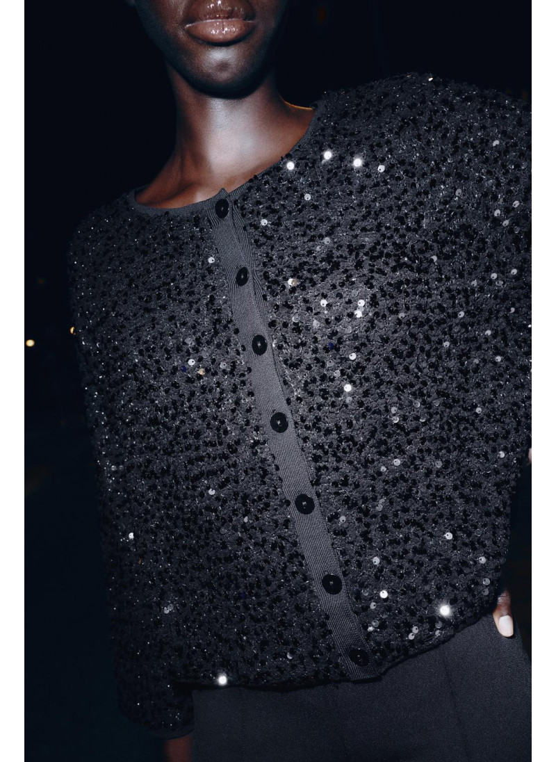 Кардиган с пайетками Кардиган с пайетками