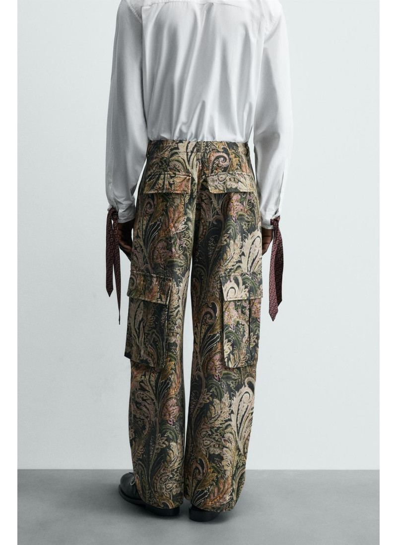 Брюки limited edition paisley barrel fit cargo Брюки limited edition paisley barrel fit cargo