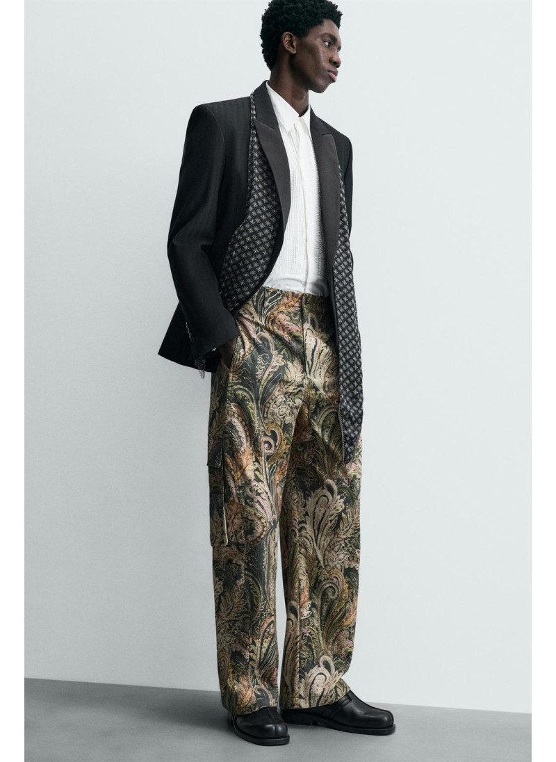 Брюки limited edition paisley barrel fit cargo Брюки limited edition paisley barrel fit cargo