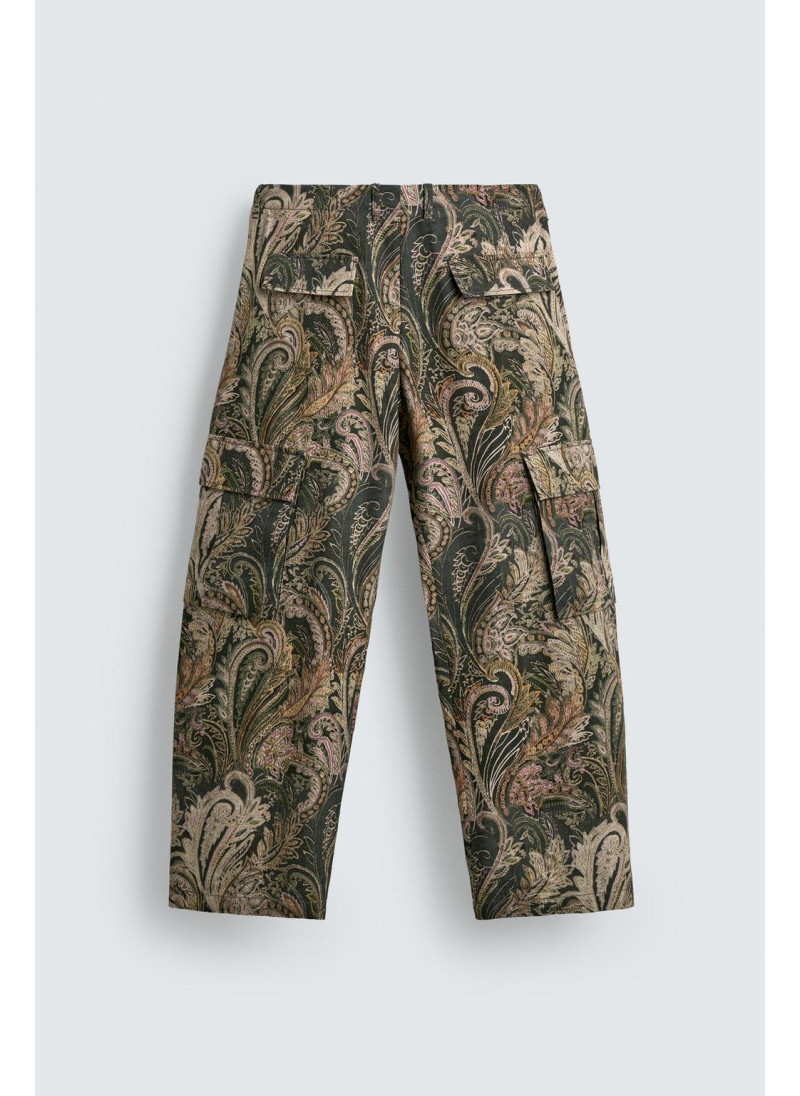 Брюки limited edition paisley barrel fit cargo Брюки limited edition paisley barrel fit cargo