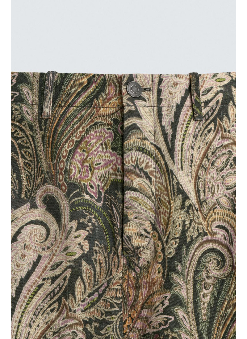 Брюки limited edition paisley barrel fit cargo Брюки limited edition paisley barrel fit cargo