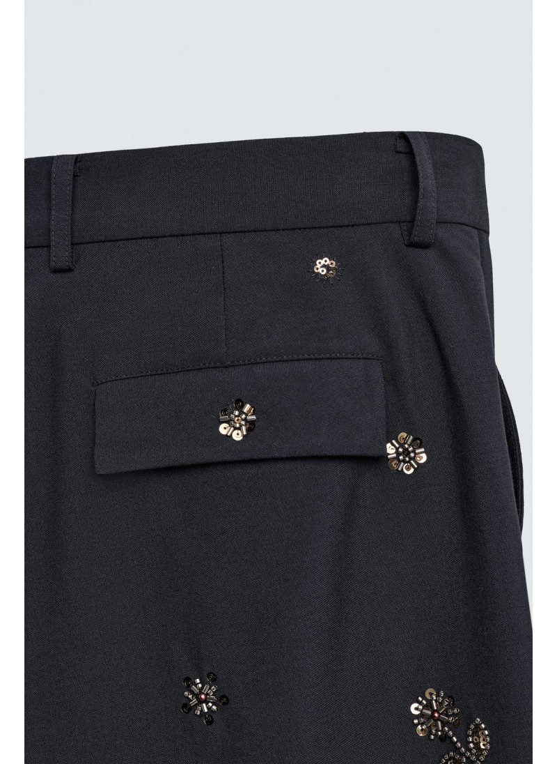 Брюки limited edition relaxed fit с пайетками Брюки limited edition relaxed fit с пайетками