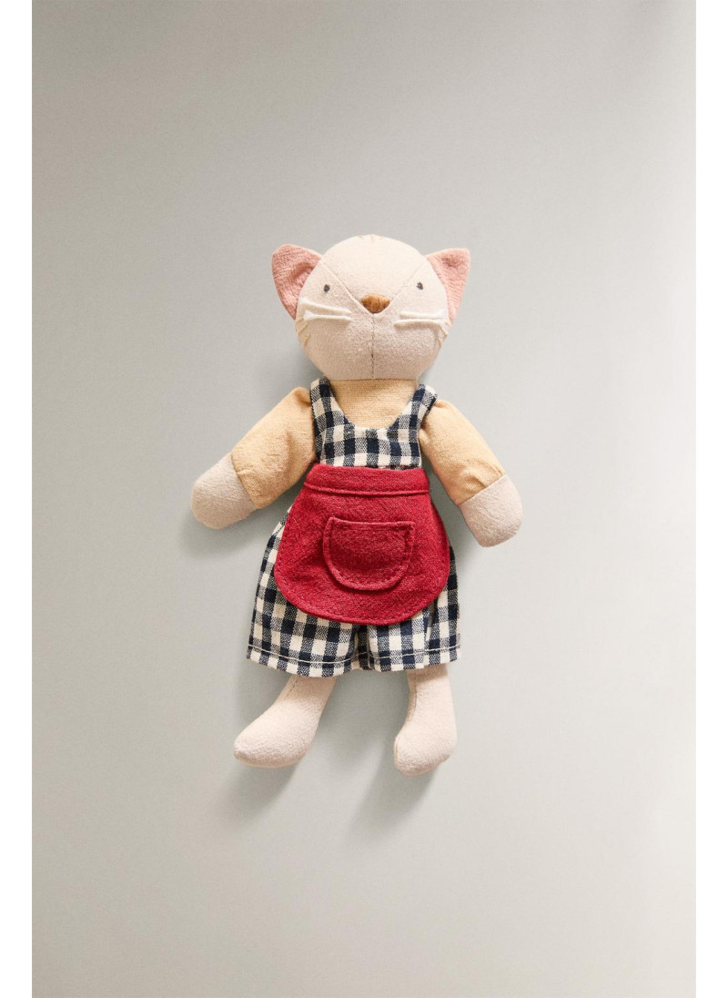 Набор мягких игрушек кошачьей семьи для детей (набор из 3 шт.) Набор мягких игрушек кошачьей семьи для детей (набор из 3 шт.)