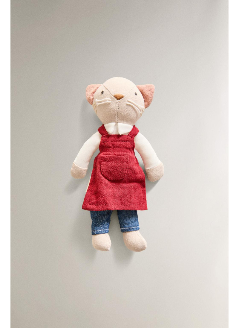 Набор мягких игрушек кошачьей семьи для детей (набор из 3 шт.) Набор мягких игрушек кошачьей семьи для детей (набор из 3 шт.)