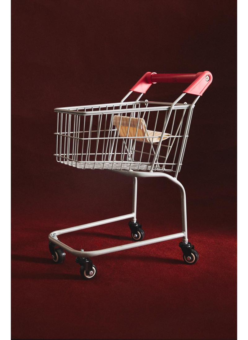 Детская игрушечная супермаркетная тележка Детская игрушечная супермаркетная тележка