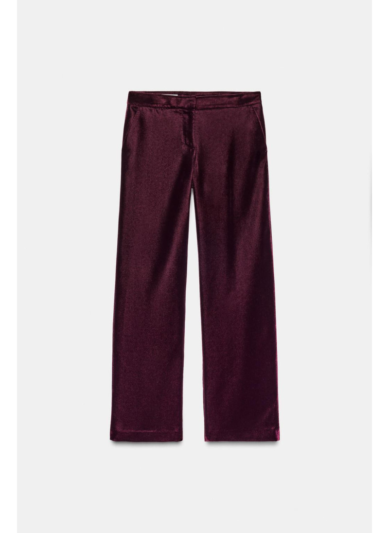 Бархатные широкие брюки Бархатные широкие брюки