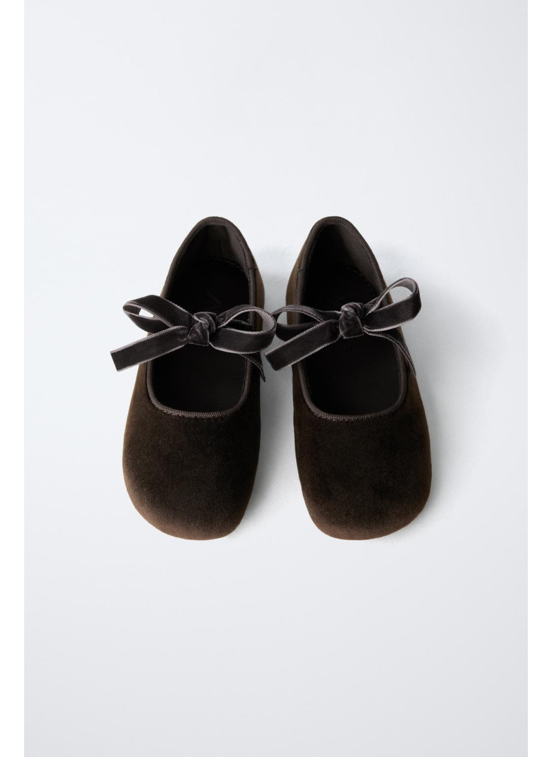 Туфли-балетки с бантиком Туфли-балетки с бантиком