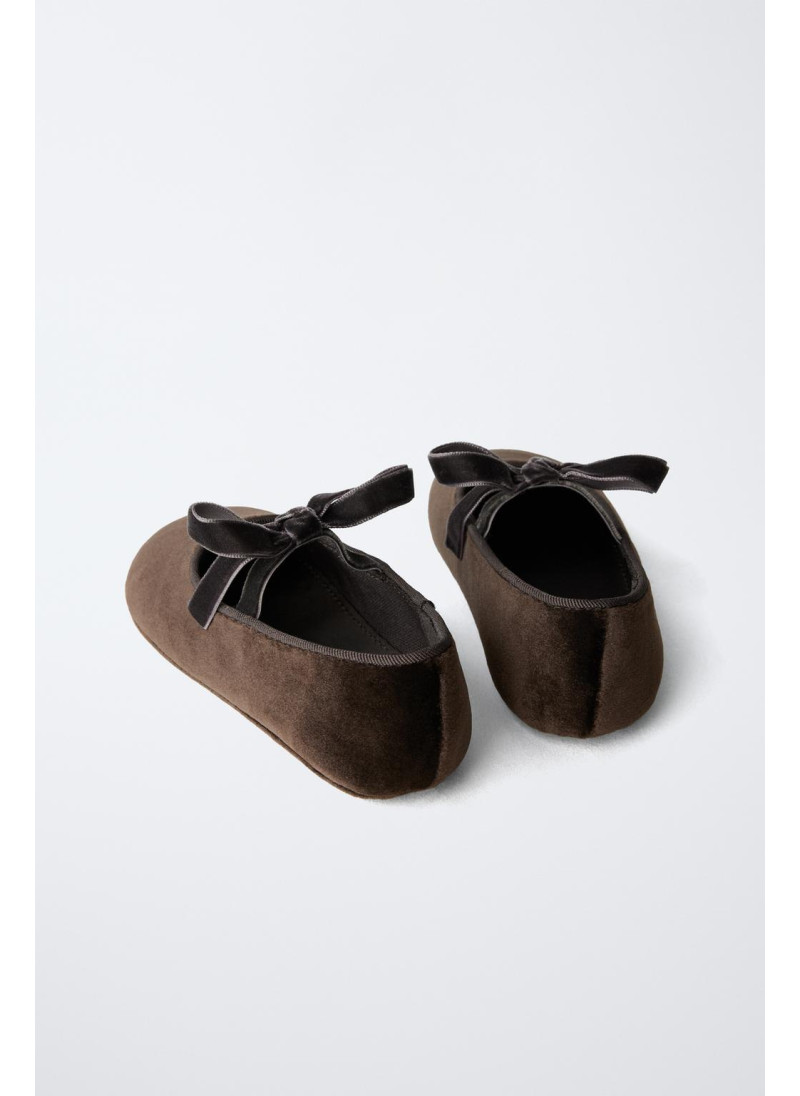 Туфли-балетки с бантиком Туфли-балетки с бантиком