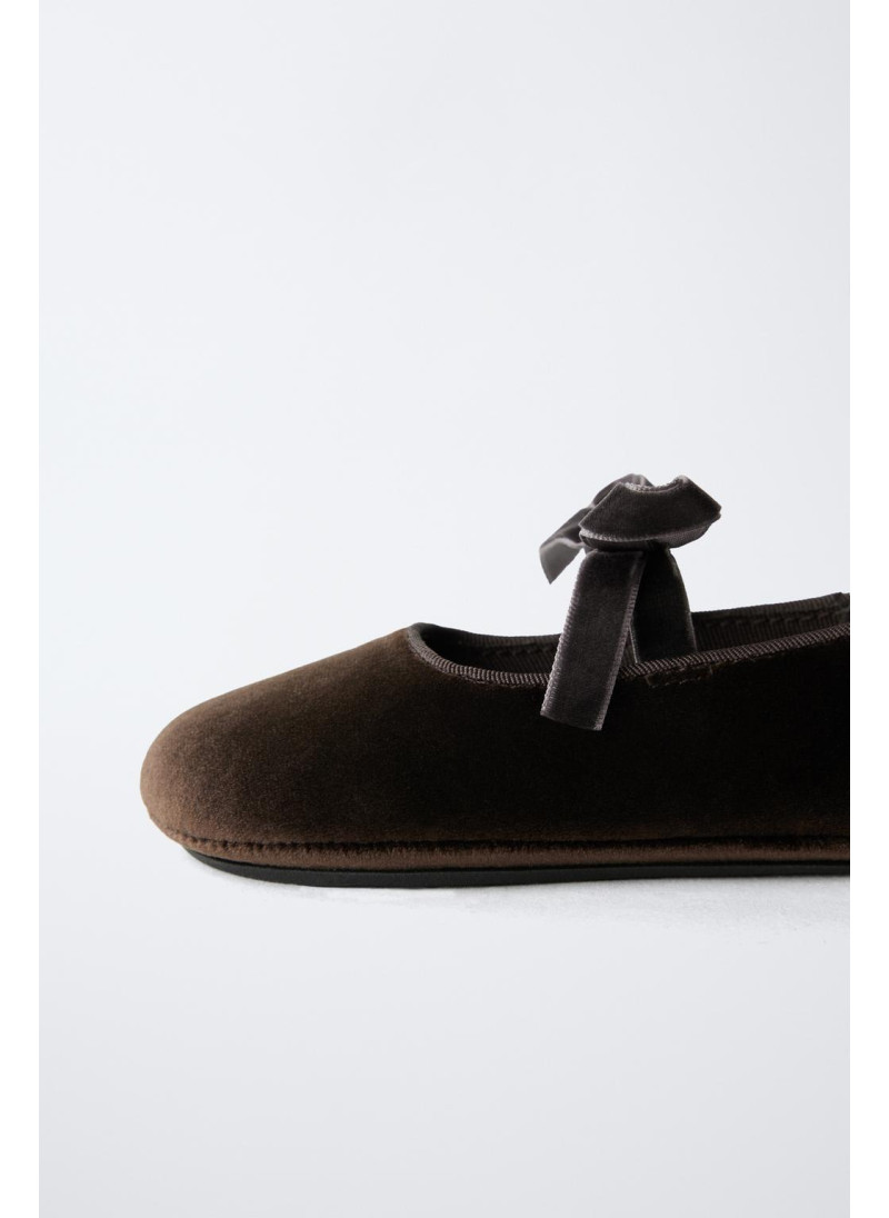 Туфли-балетки с бантиком Туфли-балетки с бантиком