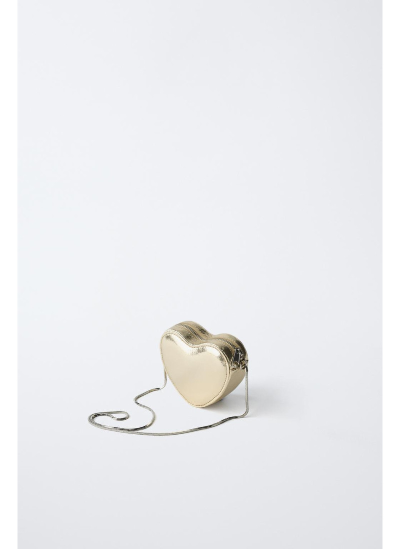 МЕТАЛЛИЧЕСКАЯ СУМКА В ВИДЕ СЕРДЦА С ПЛЕЧЕВЫМ РЕМНЕМ МЕТАЛЛИЧЕСКАЯ СУМКА В ВИДЕ СЕРДЦА С ПЛЕЧЕВЫМ РЕМНЕМ