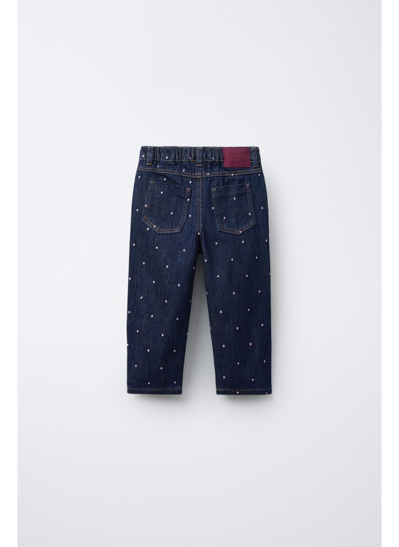 ДЖИНСЫ MOM FIT С ВЫШИВКОЙ ДЖИНСЫ MOM FIT С ВЫШИВКОЙ