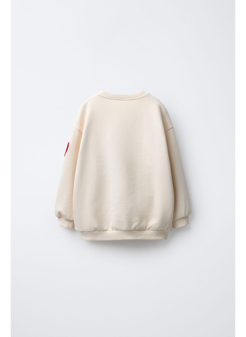 ТОЛСТОВКА С ВЫШИТЫМИ СЕРДЦАМИ ТОЛСТОВКА С ВЫШИТЫМИ СЕРДЦАМИ