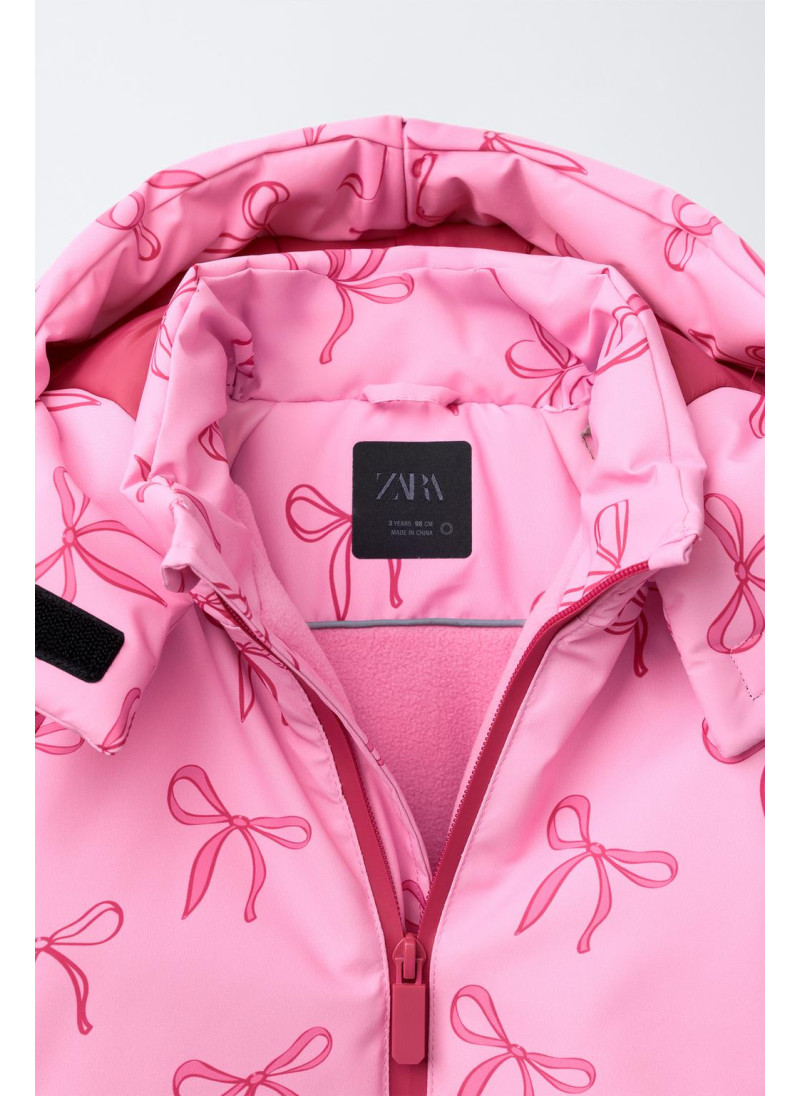 ДЛИННЫЙ КОМБИНЕЗОН WATER RESISTANT И WINDPROOF С БАНТАМИ ДЛИННЫЙ КОМБИНЕЗОН WATER RESISTANT И WINDPROOF С БАНТАМИ