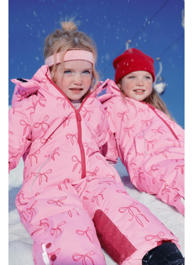 ДЛИННЫЙ КОМБИНЕЗОН WATER RESISTANT И WINDPROOF С БАНТАМИ ДЛИННЫЙ КОМБИНЕЗОН WATER RESISTANT И WINDPROOF С БАНТАМИ