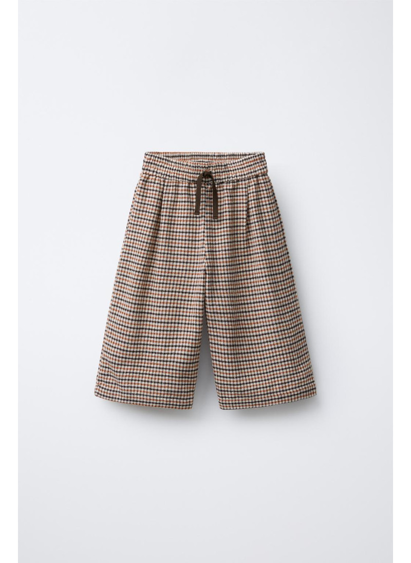 БРЮКИ-КЮЛОТЫ В КЛЕТКУ