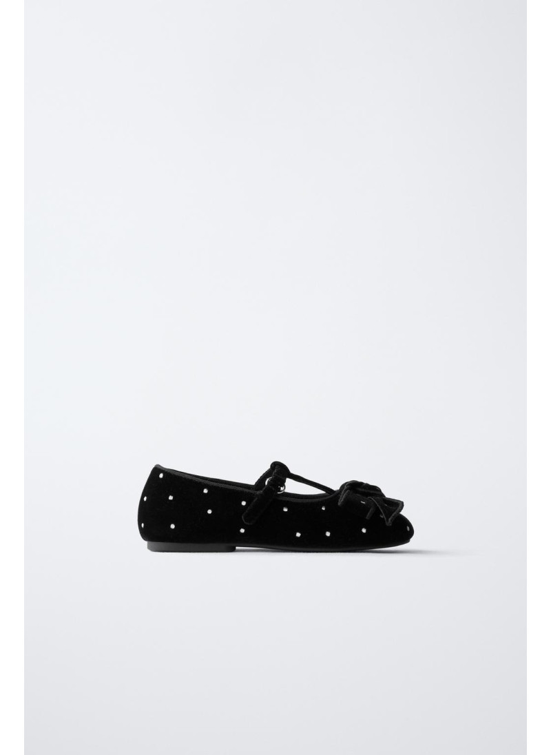 БАРХАТНЫЕ БАЛЕТКИ С БАНТОМ БАРХАТНЫЕ БАЛЕТКИ С БАНТОМ