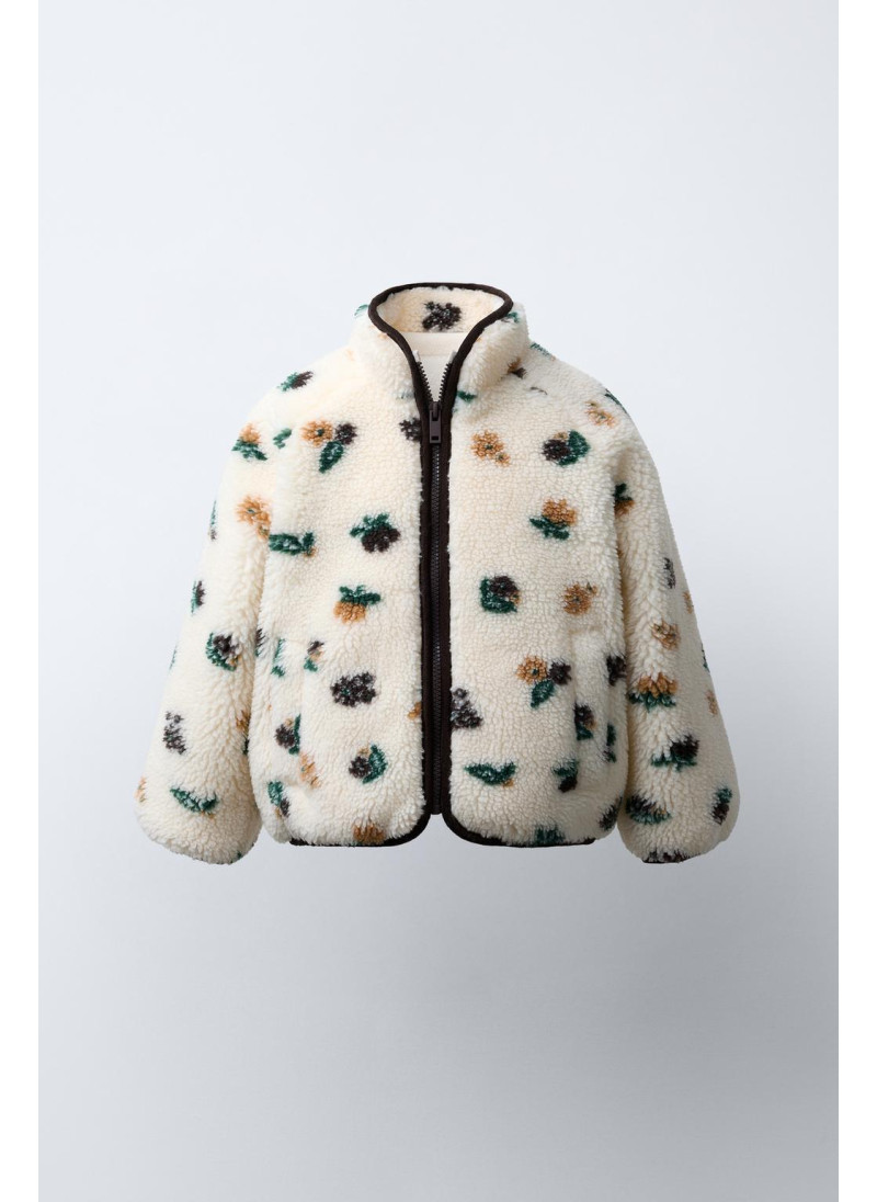 КУРТКА ИЗ ОВЧИНЫ С ЦВЕТАМИ КУРТКА ИЗ ОВЧИНЫ С ЦВЕТАМИ