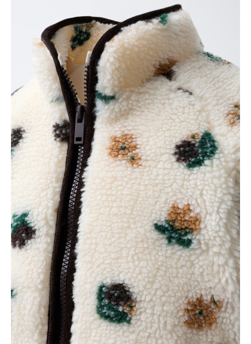 КУРТКА ИЗ ОВЧИНЫ С ЦВЕТАМИ КУРТКА ИЗ ОВЧИНЫ С ЦВЕТАМИ