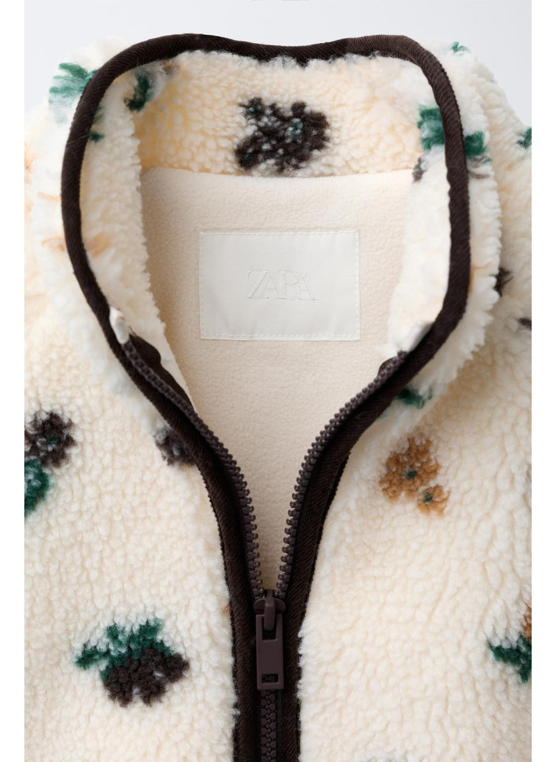 КУРТКА ИЗ ОВЧИНЫ С ЦВЕТАМИ КУРТКА ИЗ ОВЧИНЫ С ЦВЕТАМИ