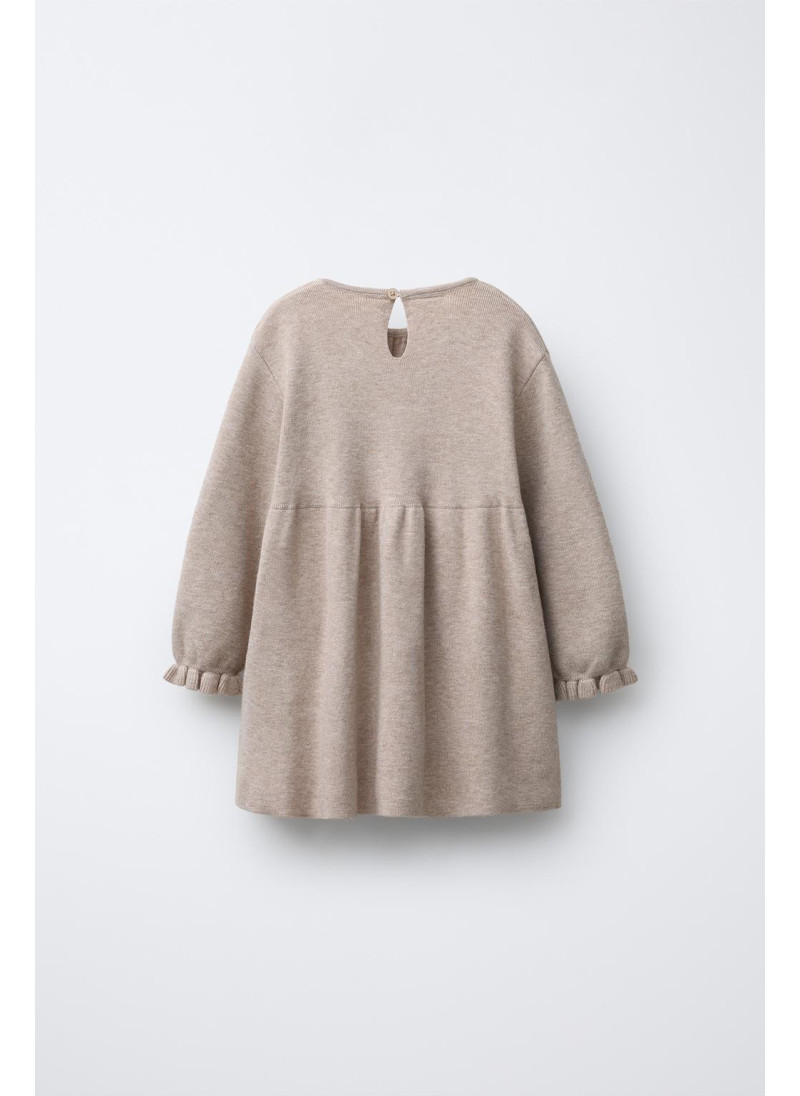 ТРИКОТАЖНОЕ ПЛАТЬЕ С БАНТАМИ ТРИКОТАЖНОЕ ПЛАТЬЕ С БАНТАМИ