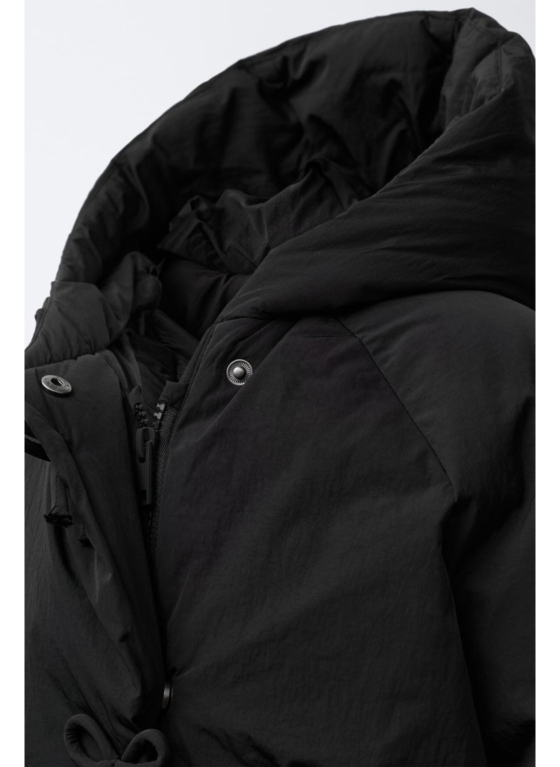 ДВУБОРТНОЕ ПАЛЬТО С КАПЮШОНОМ И БАНТИКАМИ ДВУБОРТНОЕ ПАЛЬТО С КАПЮШОНОМ И БАНТИКАМИ