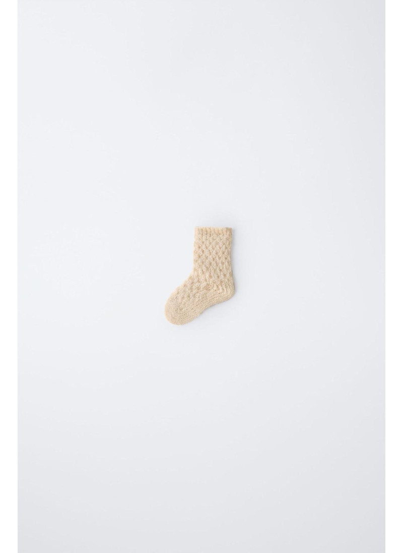 Носки из шерсти пастельно-розовые zara Носки из шерсти пастельно-розовые zara
