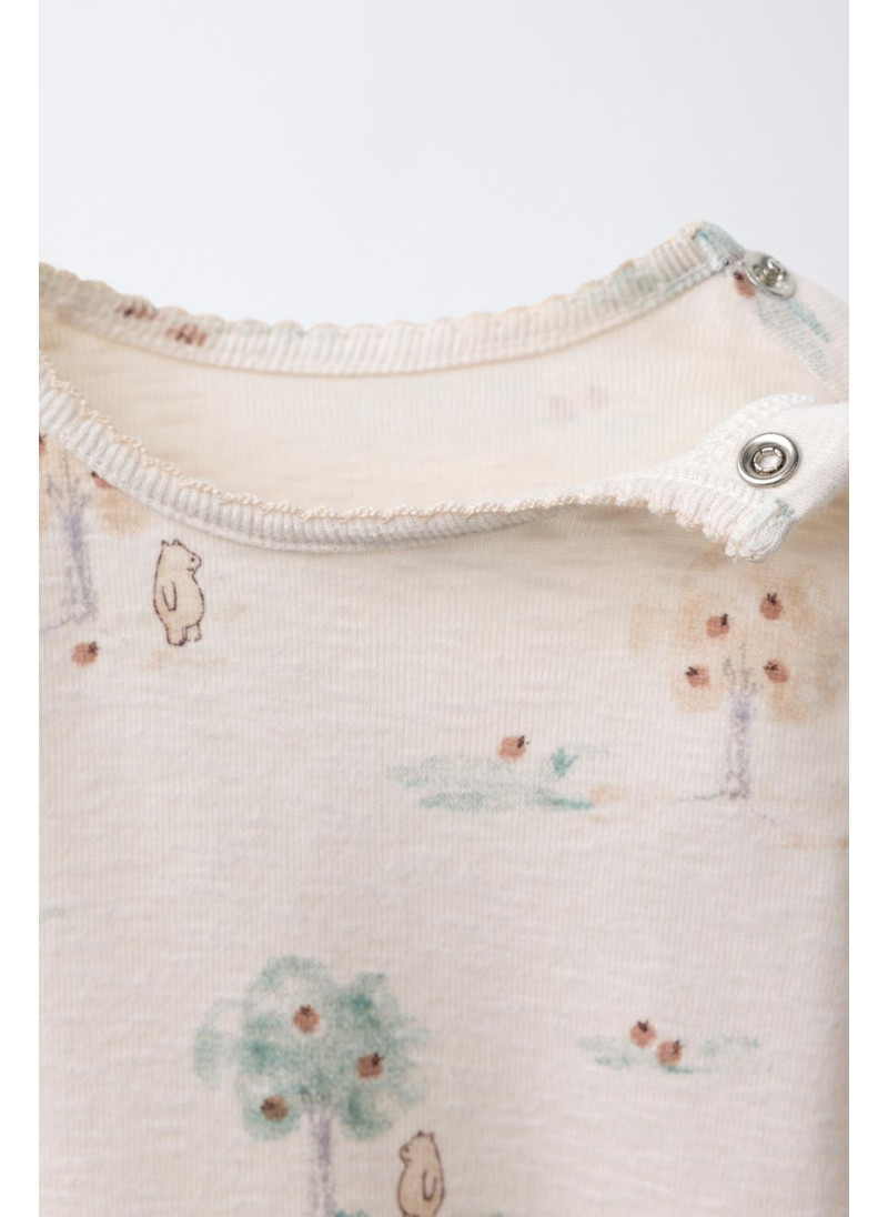 БОДИ С ПРИНТОМ «ЛЕС» БОДИ С ПРИНТОМ «ЛЕС»