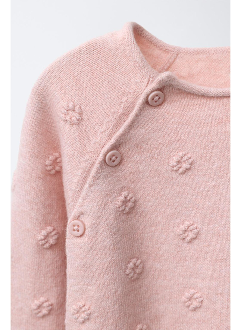 ДЛИННЫЙ ВЯЗАНЫЙ КОМБИНЕЗОН С ВЫШИТЫМИ ЦВЕТАМИ ДЛИННЫЙ ВЯЗАНЫЙ КОМБИНЕЗОН С ВЫШИТЫМИ ЦВЕТАМИ