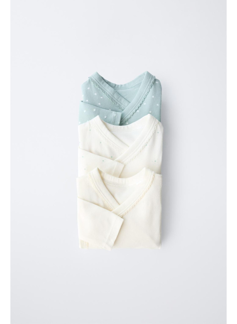 НАБОР ИЗ ТРЕХ БОДИ-КИМОНО С�...