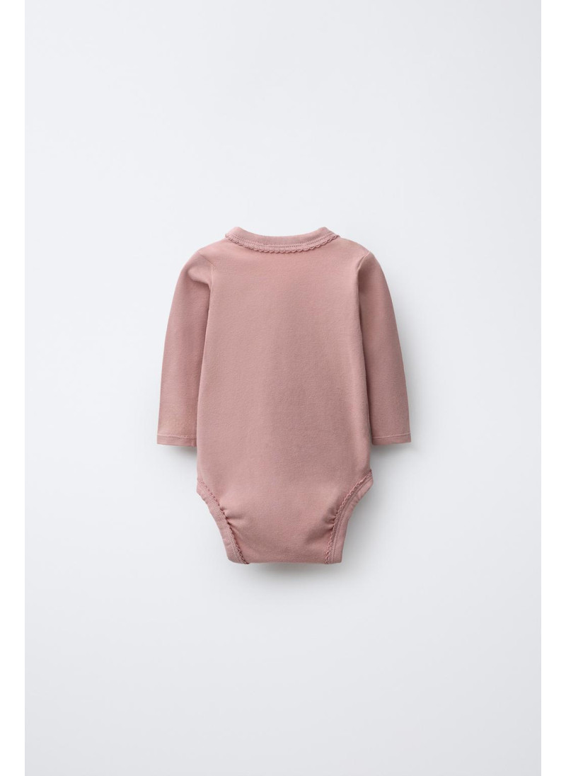 НАБОР ИЗ ТРЕХ БОДИ-КИМОНО С ЦВЕТОЧНЫМ ПРИНТОМ НАБОР ИЗ ТРЕХ БОДИ-КИМОНО С ЦВЕТОЧНЫМ ПРИНТОМ