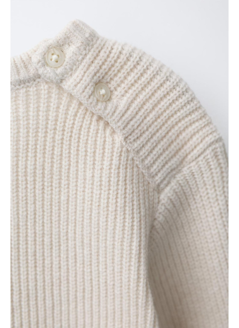 СВИТЕР ВЯЗАНЫЙ ЖЕМЧУЖНЫЙ КАРМАН СВИТЕР ВЯЗАНЫЙ ЖЕМЧУЖНЫЙ КАРМАН