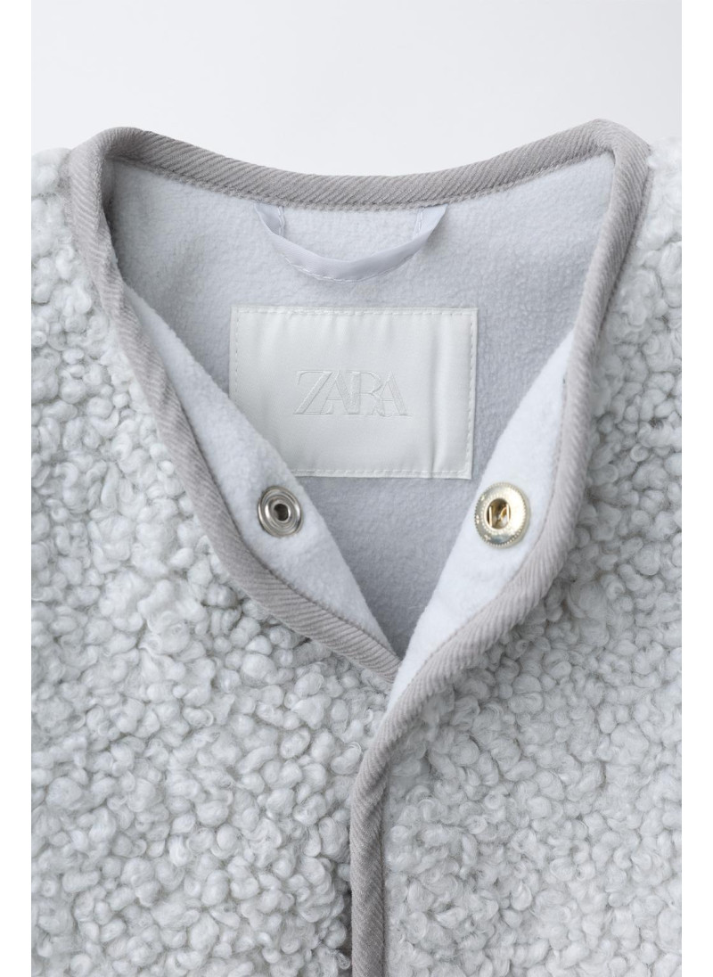 КУРТКА ИЗ ИСКУССТВЕННОЙ ОВЧИНЫ С ФЛИСОВОЙ ПОДКЛАДКОЙ КУРТКА ИЗ ИСКУССТВЕННОЙ ОВЧИНЫ С ФЛИСОВОЙ ПОДКЛАДКОЙ