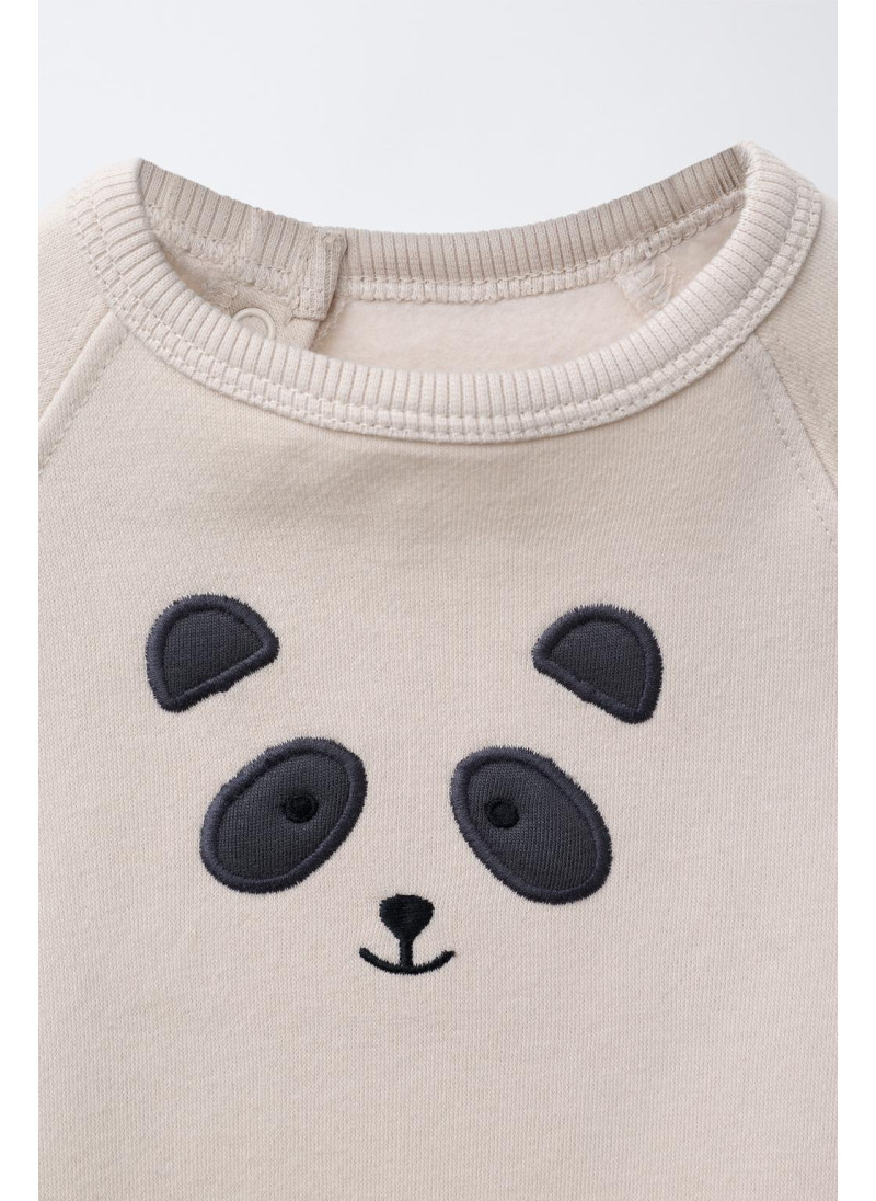 КОМБИНЕЗОН ИЗ ФЛИСА С ВЫШИВКОЙ «МЕДВЕДЬ» КОМБИНЕЗОН ИЗ ФЛИСА С ВЫШИВКОЙ «МЕДВЕДЬ»