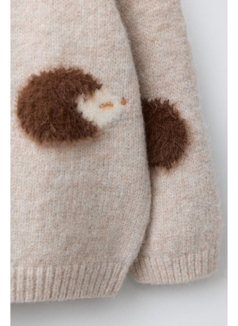 СВИТЕР С УЗОРОМ «ЕЖИКИ» СВИТЕР С УЗОРОМ «ЕЖИКИ»