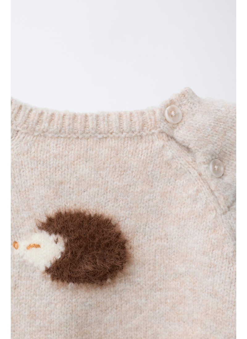 СВИТЕР С УЗОРОМ «ЕЖИКИ» СВИТЕР С УЗОРОМ «ЕЖИКИ»