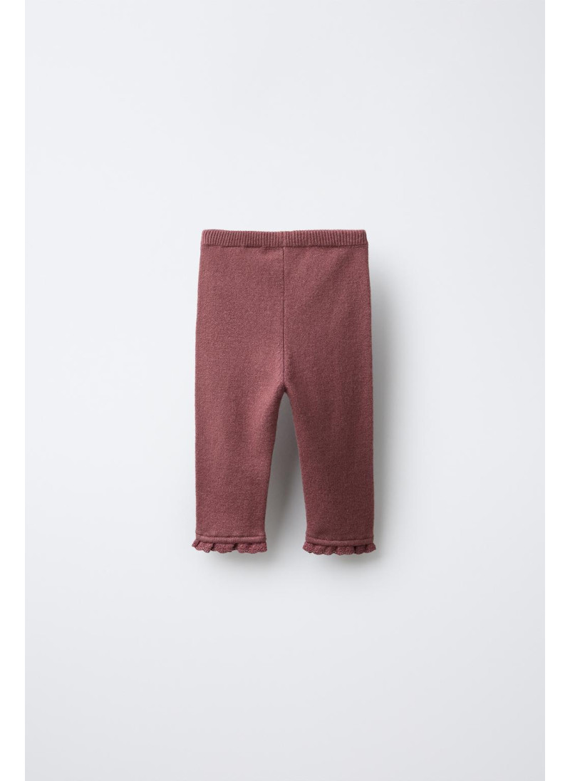 ТРИКОТАЖНЫЕ ЛЕГИНСЫ С КРУЖЕВОМ ТРИКОТАЖНЫЕ ЛЕГИНСЫ С КРУЖЕВОМ