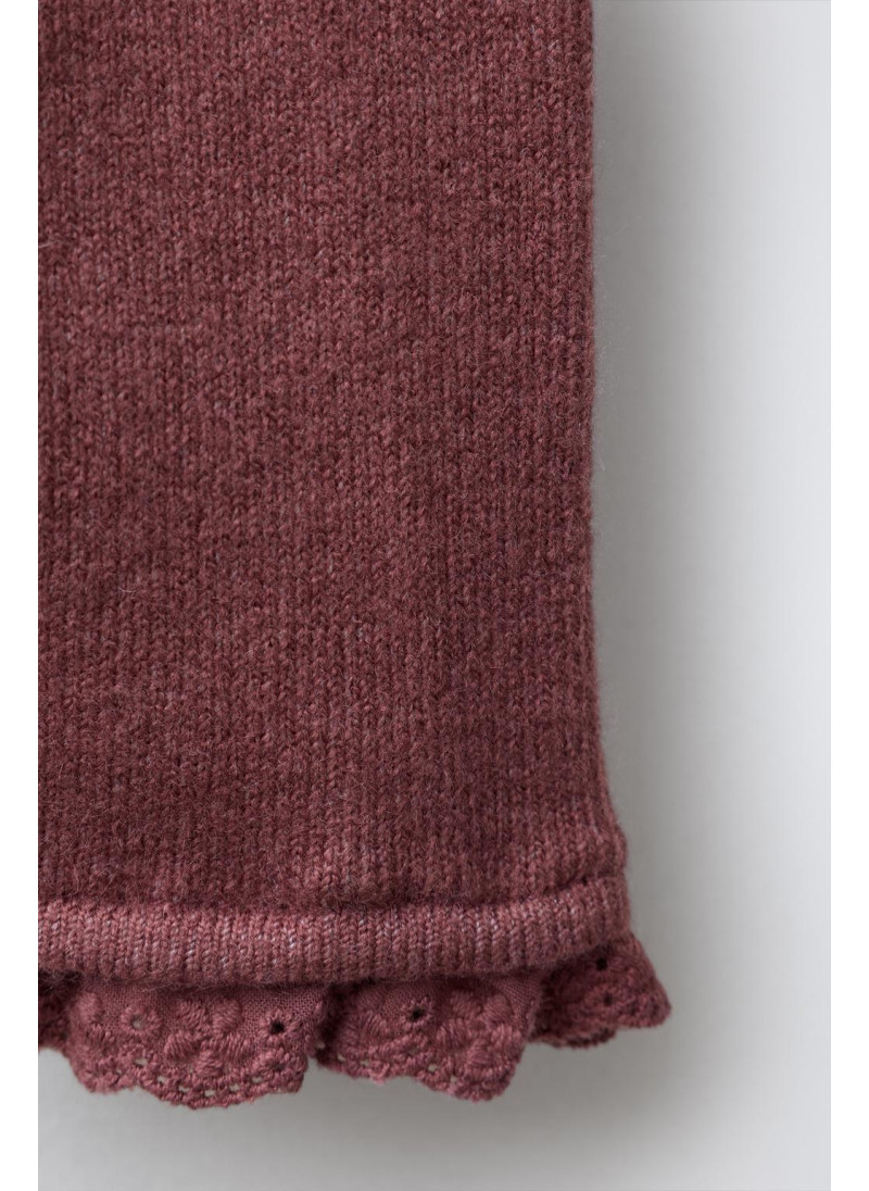 ТРИКОТАЖНЫЕ ЛЕГИНСЫ С КРУЖЕВОМ ТРИКОТАЖНЫЕ ЛЕГИНСЫ С КРУЖЕВОМ