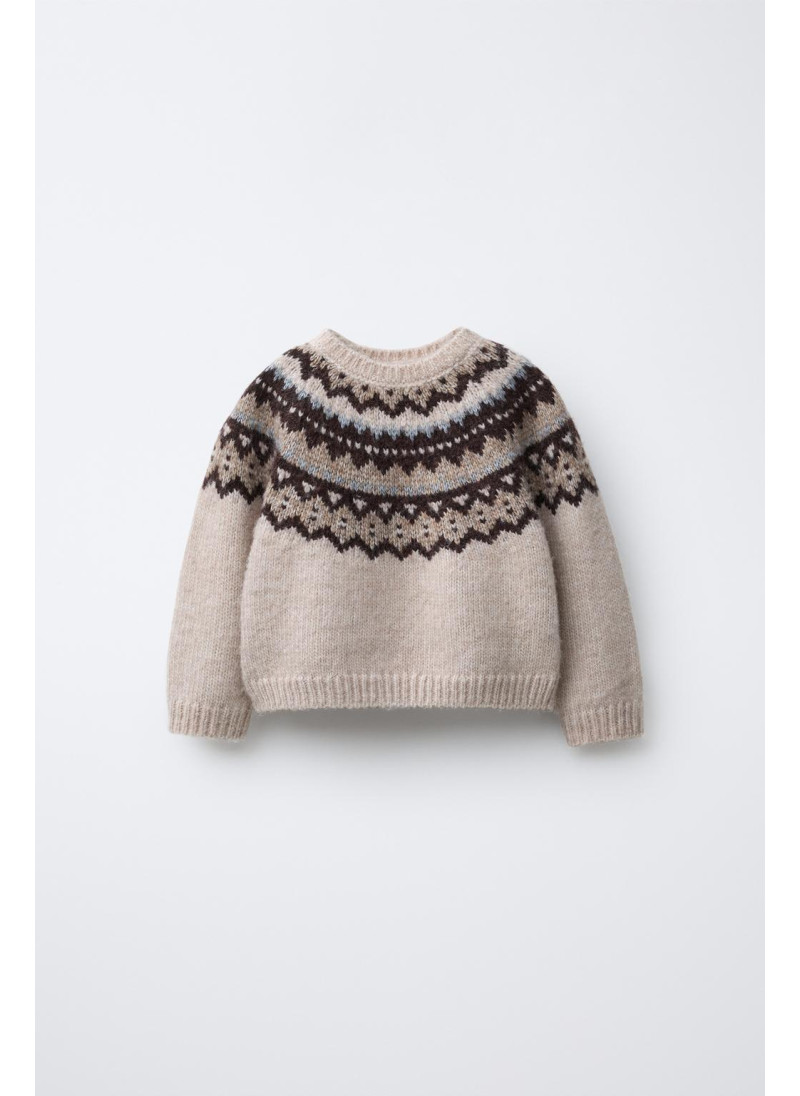 Джемпер с жаккардовым узором Джемпер с жаккардовым узором