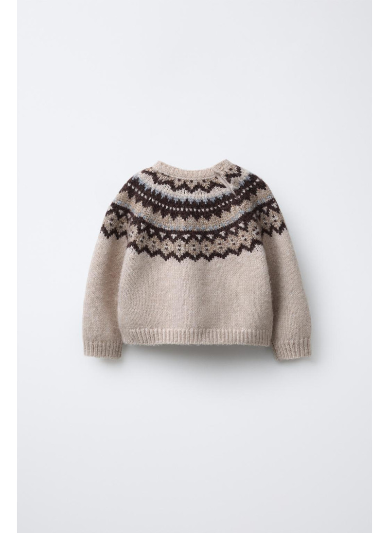 Джемпер с жаккардовым узором Джемпер с жаккардовым узором