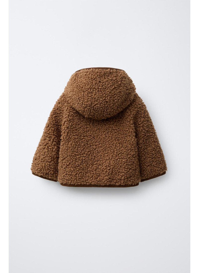 КУРТКА ИЗ ИСКУССТВЕННОЙ ОВЧИНЫ С НАВЕСНЫМИ ПЕТЛЯМИ КУРТКА ИЗ ИСКУССТВЕННОЙ ОВЧИНЫ С НАВЕСНЫМИ ПЕТЛЯМИ